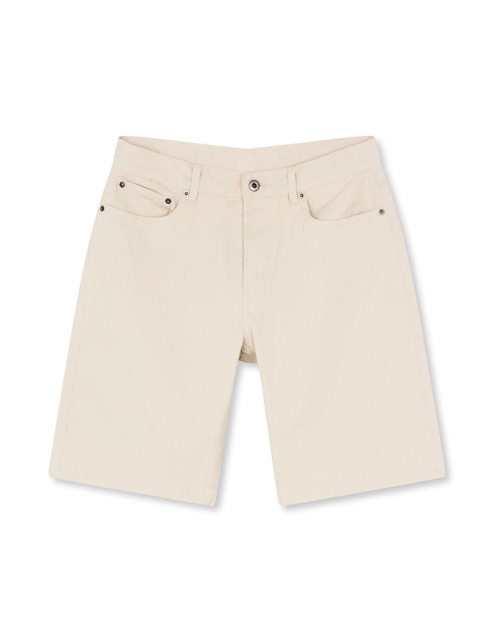 Coen Natur Cotton Shorts Natural