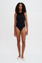 Load image into Gallery viewer, Cross-Back Swimsuit, Black
