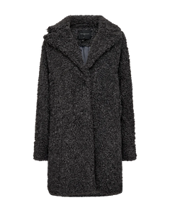 CURLY Coat Dark Grey