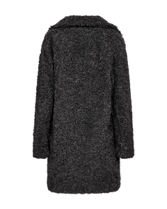 CURLY Coat Dark Grey