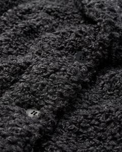 CURLY Coat Dark Grey