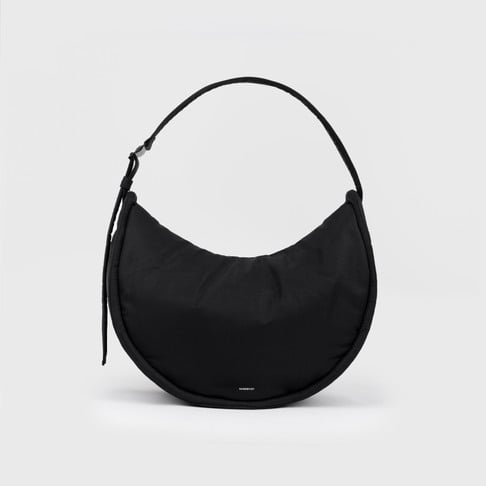 CURVE Half Moon Bag Black