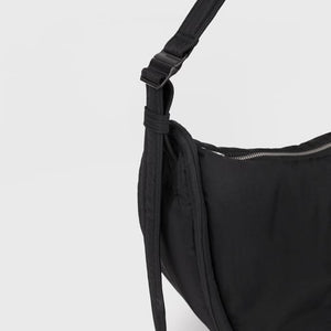 CURVE Half Moon Bag Black
