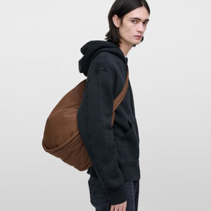 CURVE Half Moon Bag Dark Taupe