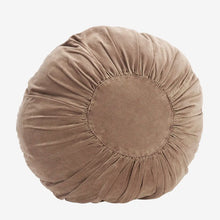 Load image into Gallery viewer, Round Velvet Cushion, Mushroom
