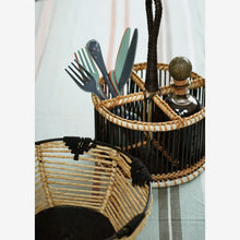 Load image into Gallery viewer, Bamboo cutlery holder
