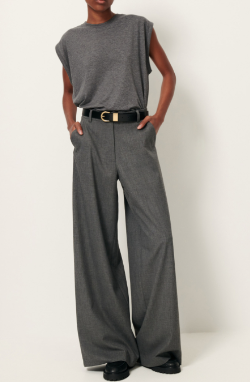 DAFICINO Wide Pants Granit