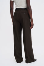 Laden Sie das Bild in den Galerie-Viewer, Darcey Wool Trousers, Dark Chocolate
