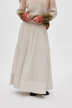 Load image into Gallery viewer, DEMA Poplin full layered skirt, Clay
