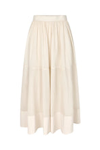 Load image into Gallery viewer, DEMA Poplin full layered skirt, Clay

