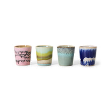 Load image into Gallery viewer, 70s ceramics egg cups (set of 4), vibrance
