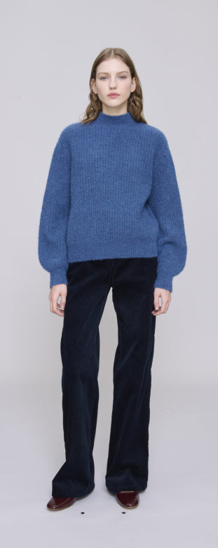 Emilia jumper Steel Blue