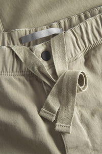 Ezra Relaxed Organic Stretch Twill Trouser, Moss Green