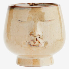 Load image into Gallery viewer, Flower pot w/ face imprint
