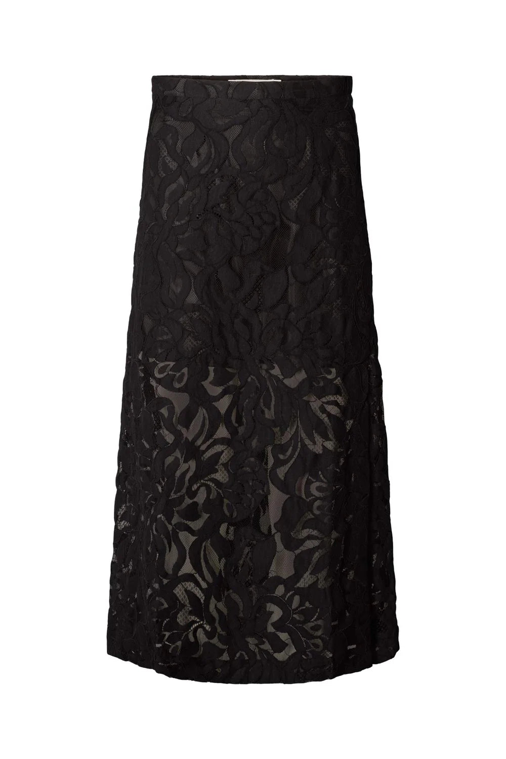 FAUNA Orchid lace dress Black