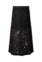 Load image into Gallery viewer, FAUNA Orchid lace dress Black
