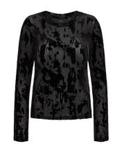 Load image into Gallery viewer, FLAME longsleeve blouse, Black
