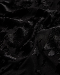 FLAME longsleeve blouse, Black