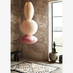 Hammered aluminium flower pots