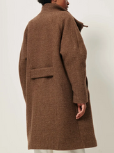 Load image into Gallery viewer, FLORAL BLVD Coat Warm Stone
