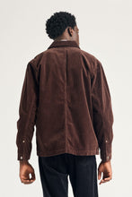 Load image into Gallery viewer, Folke Wide Wale Corduroy Chore Jacket, Espresso

