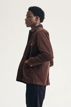 Load image into Gallery viewer, Folke Wide Wale Corduroy Chore Jacket, Espresso
