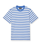 Load image into Gallery viewer, Frode Stripe Tee, Bright Cobalt/White
