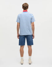 Load image into Gallery viewer, Frode Stripe Tee, Bright Cobalt/White
