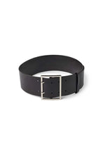 Load image into Gallery viewer, Gerde Wide Leather Belt Black
