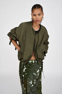 Glod arched jacket Army green