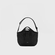 Load image into Gallery viewer, GRID Expandable Crossbody Bag, Black
