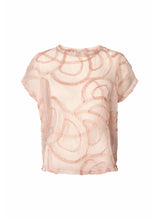 Load image into Gallery viewer, GRITT Scribble boxy tee, Blush
