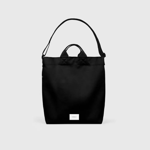 GROUND Shopper Bag, Black
