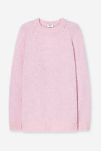 Laden Sie das Bild in den Galerie-Viewer, Hairy Alpaca Sweater, Light Pink

