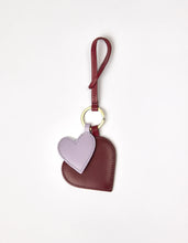 Load image into Gallery viewer, Hearts Bag Charm, Ruby
