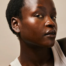 Load image into Gallery viewer, Organic Heart Studs, Silver
