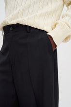 Load image into Gallery viewer, Hector Wool Trousers, Black
