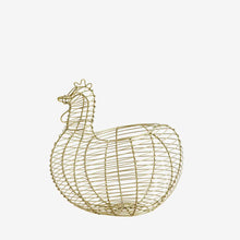 Load image into Gallery viewer, Iron hen basket
