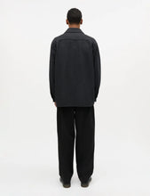 Laden Sie das Bild in den Galerie-Viewer, Cotton Twill Henry Pants, Black
