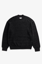 Laden Sie das Bild in den Galerie-Viewer, Hirtshals Tech Merino Waffle Crew, Charcoal Melange

