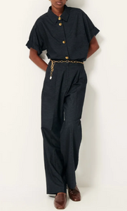 HOJIKA Pants Indigo Blue