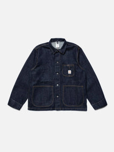 Howie Chore Jacket One Wash Blue