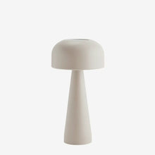 Load image into Gallery viewer, Rechargeable iron table lamp Light grey
