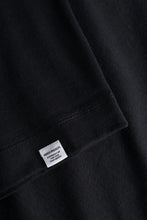 Load image into Gallery viewer, Isefjord Compact Cotton LS T-shirt, Black
