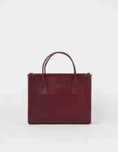 Load image into Gallery viewer, Jackie Midi Leather Strap Dark Cherry Classic Leather
