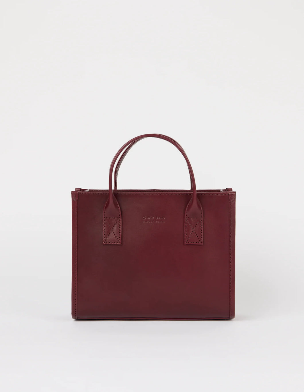 Jackie Midi Leather Strap Dark Cherry Classic Leather