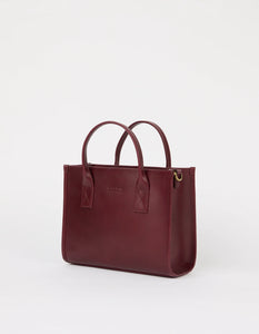 Jackie Midi Leather Strap Dark Cherry Classic Leather