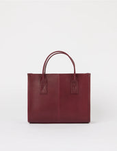 Load image into Gallery viewer, Jackie Midi Leather Strap Dark Cherry Classic Leather
