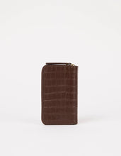 Load image into Gallery viewer, Jett Wallet Chocolate Croco Print
