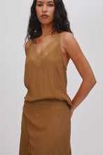 Load image into Gallery viewer, Jodie Sheer lace camisole, Hazelnut
